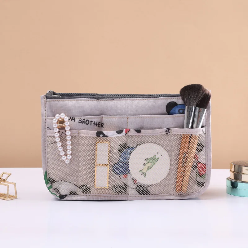 Cosmetic Bag Large Capacity Thicken Nylon Travel Insert Organizer Handbag Purse Makeup travel bags cosmetic box