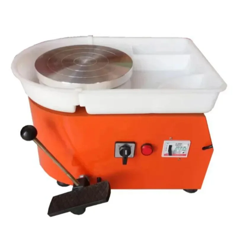 220V Pottery Wheel Machine Ceramic Art Machine Electric Drawing With 25CM Turntable School Pottery Household