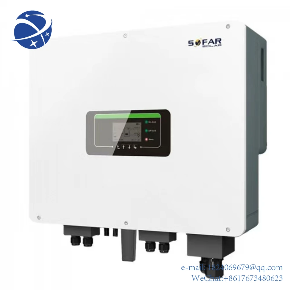 

Growatt Sofar Solis 5kw 6kw 8kw 10kw 15kw 20kw sofar hybrid inverter 1 Phase 3Phase On-Grid/Off-grid with Energy Storage