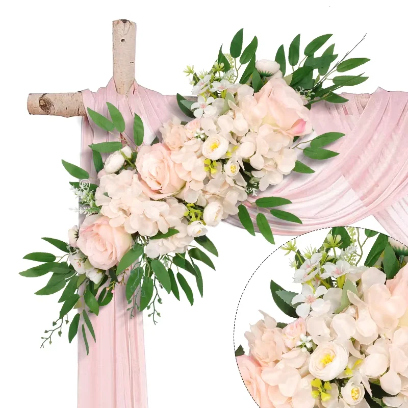 Künstliche Rosen für Hochzeitsbogen-Dekorationen, Feiern, Hotel-Bühnendekoration, Seidenblumen – Detail 8