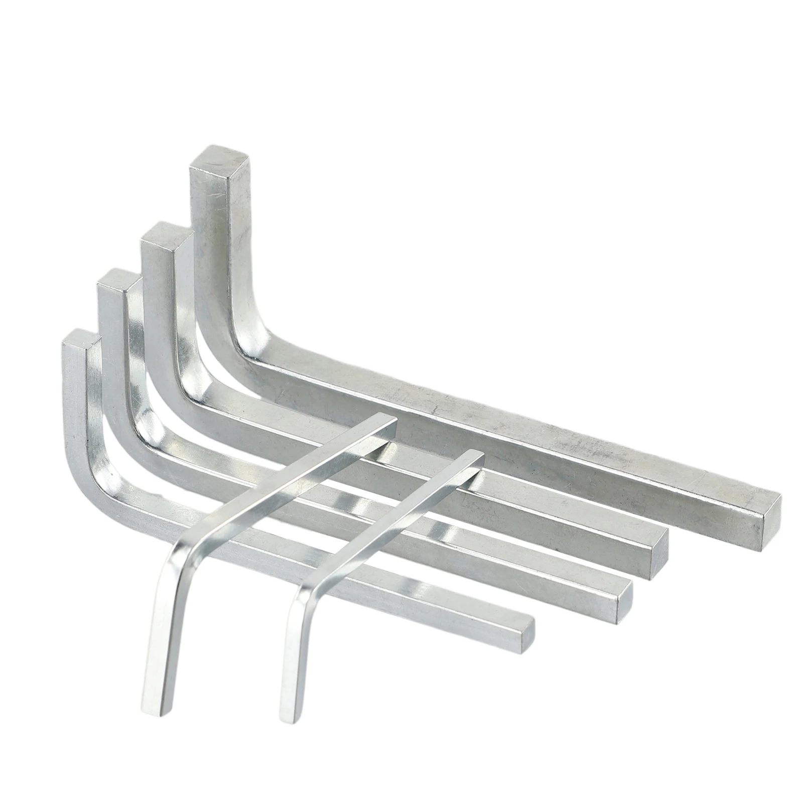 6 Stück L-förmiger quadratischer Kopfschlüssel, quadratischer Schlüssel, innerer 4-Punkt-Schraubenschlüssel, Schraubendreher-Set, 3–8 mm, Handwerkzeuge, Werkzeugschrauben – Detail 2