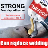 All-Purpose Repair Glue, AB Glue Waterproof Sealant, Casting Repair Glue for Metal, Metal Repair Paste Magic Welding Glue。 1