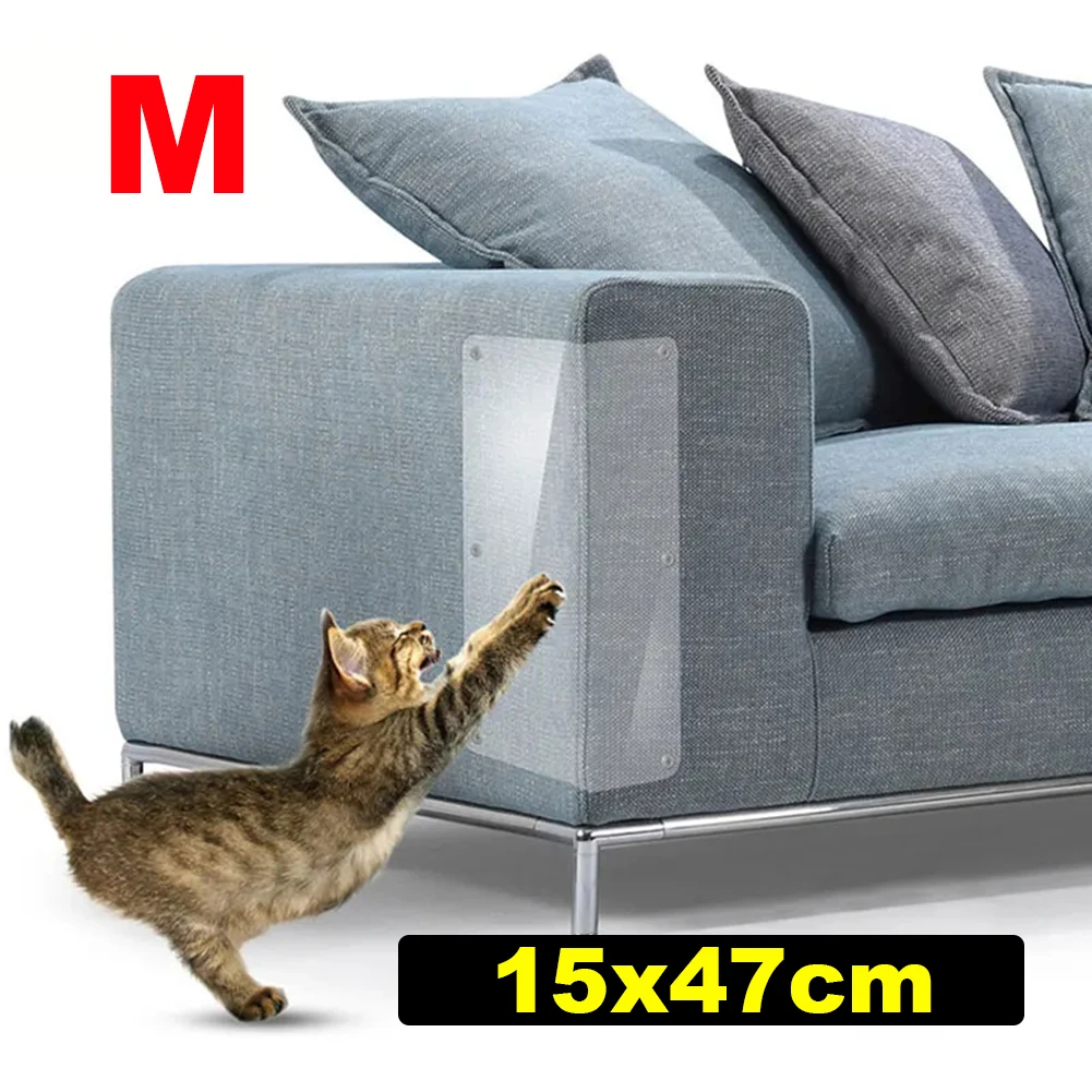 1 Pcs Pet Supplies PVC Transparent Stickers Protect Furniture Self-adhesive Sofa Chair Cat Anti-grab Film