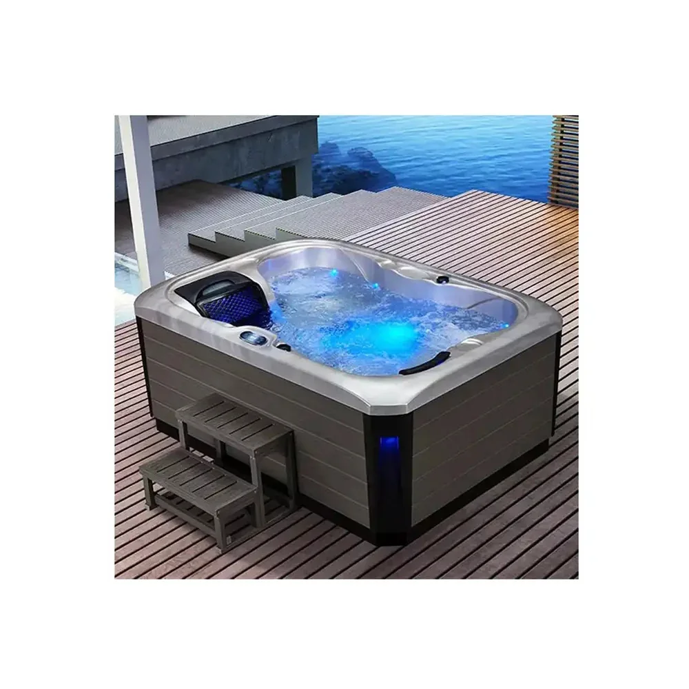 New Round Outdoor Pool Massage Hot Tubs and SPAs Pool 2-4 Person Water  Sports Outdoor SPA Hot Tub Pool PVC Inflatable SPA Tub - AliExpress
