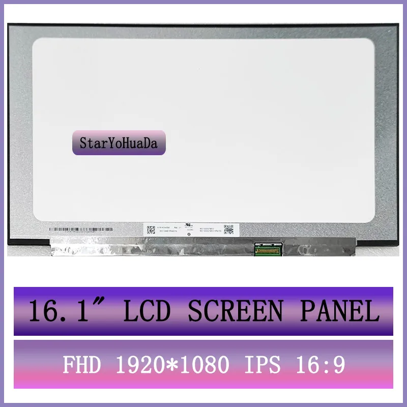 HUAWEI Matebook D 16 HVY-WAQ9 WAP9 노트북용 슬림 LED 매트릭스, LCD 스크린 패널 디스플레이, FHD 1920x1080P IPS 60HZ, 16.1 인치