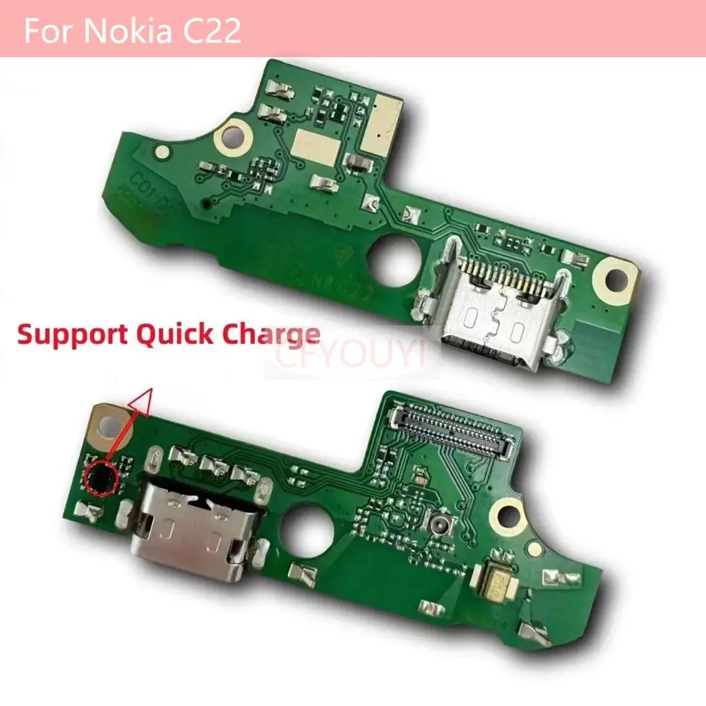 

For Nokia C22 USB Charger Charging Port Dock Connector Board Flex Cable Part