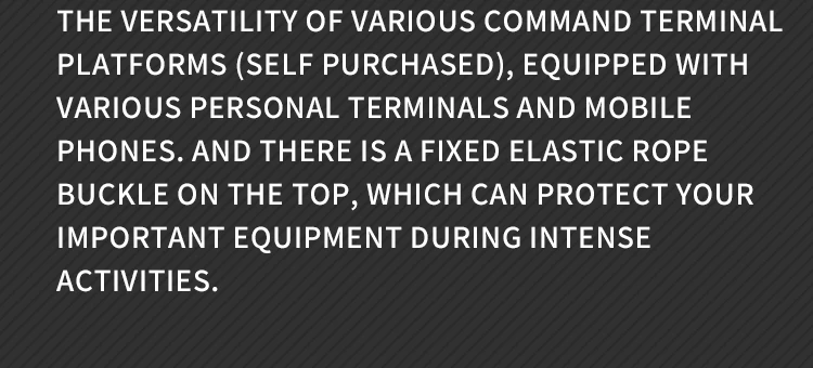 FMA Tactical Kydex Einstellbares MOLLE-Telefon- und Navigationshaltermodul, Plattenplattensystem mit Kompass – Detail 2