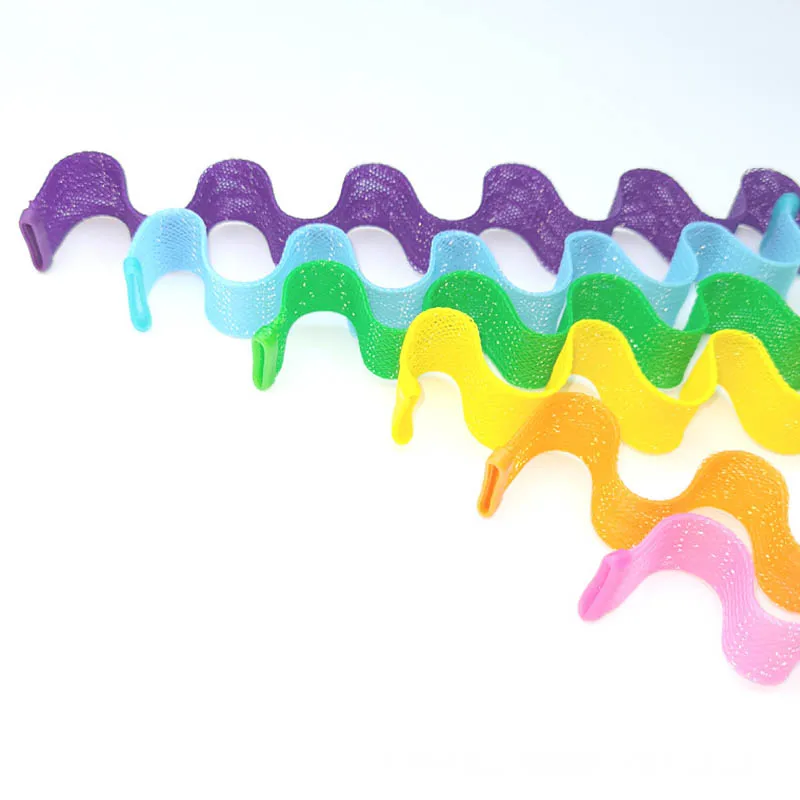 Hair Styling Tool Hair Curling Tools Heatless Hair Curler No Heat Silk Ribbon Hair Rollers Curls Headband Sleeping Soft Lazy Curlers Foam Rod Curling Tools