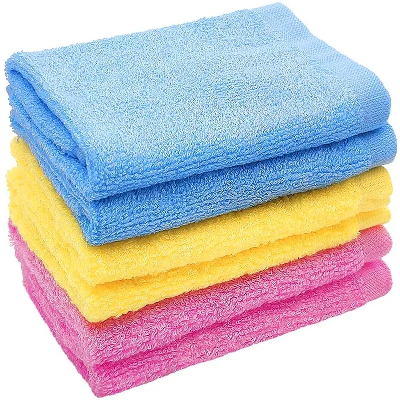 Wood Fiber Dish Cloth - Oil-ResistantKitchenScrubber for Dishes/Pans, Eco-FriendlyReusableCleaningRagwithQuick-Dry Tech (3-Pack)