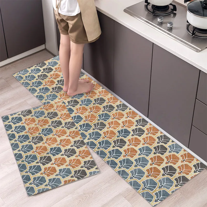 

Kitchen Carpet Floor Mat Living Room Bedroom Home Decor Entrance Doormat Balcony Bathroom Door Anti-Slip Long Area Rugs