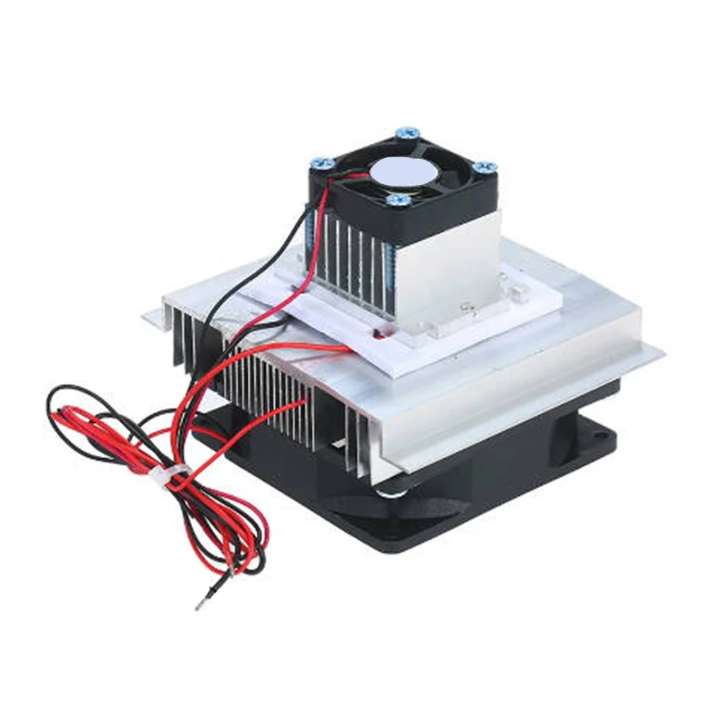 

1pcs 12V Small Electronic Semiconductor Refrigeration System For Laptop Pet Bed Refrigeration System Component Kit 210*140*120