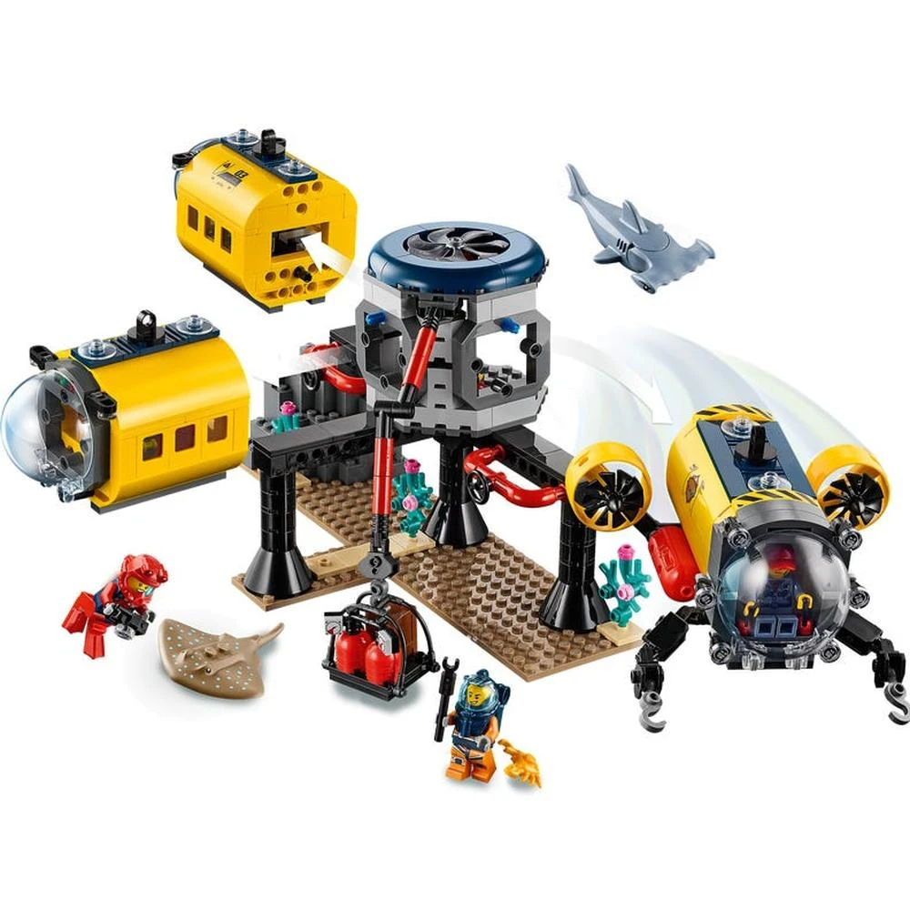 Конструктор LEGO City Океан: исследовательская база 60265 | AliExpress