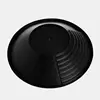 Outdoor 38cm/15inches Gold Pan with Dual Riffles Gold Washing Pan Basin for Gold Prospecting Useful Black 5