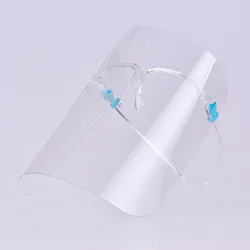 10 - Pack Anti - Fog Face Shield Visors for Protection and Versatile Use (Transparent)