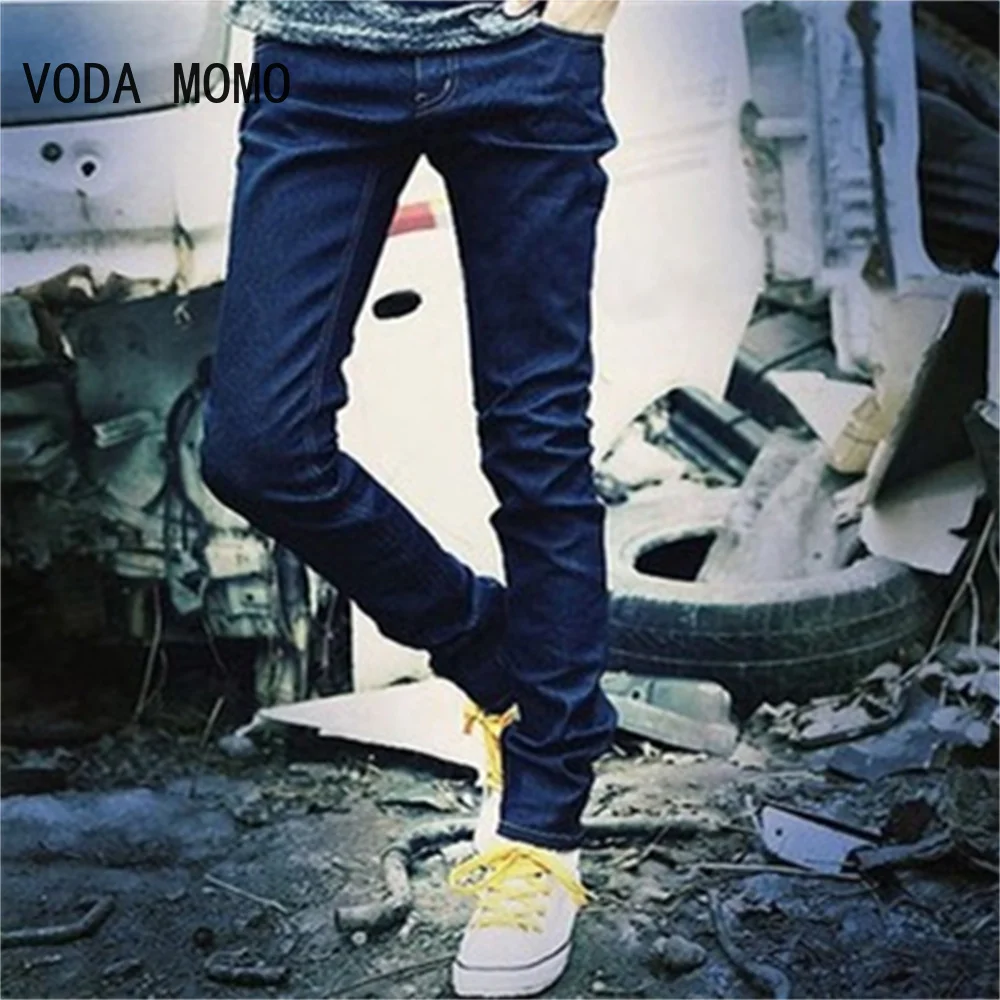 2022 New Arrival High Quality Casual Slim Elastic Black Jeans Men ,Men'S Pencil Pants Skinny Jeans Men Pants Slim Fitting