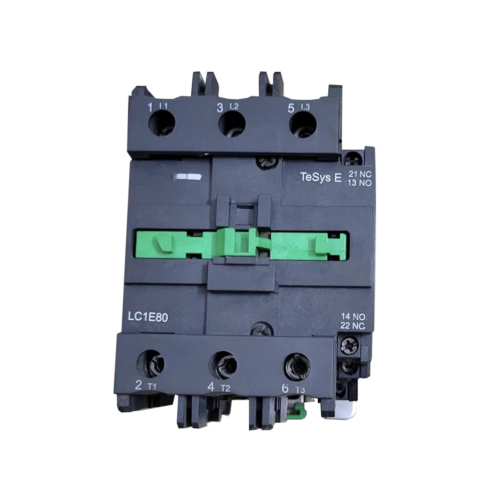 

Original new LC1E80...N FOR Schneider LC1E80M5N AC contactor 24V 36V 48V 110V 220V 380V elevator reducer elevator