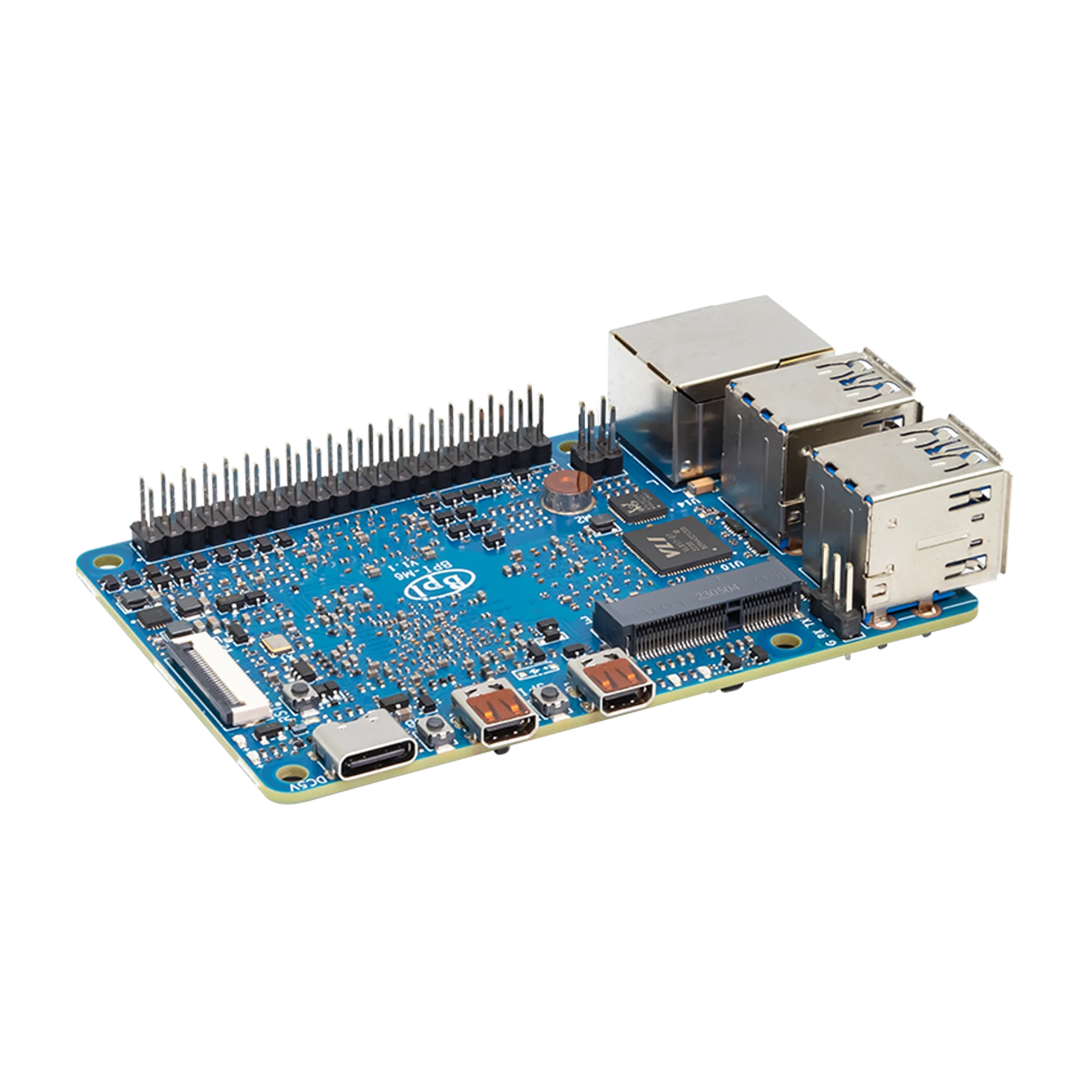Banana Pi BPI-M6 Synaptics VideoSmart VS680 quad-core Cortex-A73 4GB LPDDR4 16GB eMMC Up to 6 .75Tops dev Single Board Computer