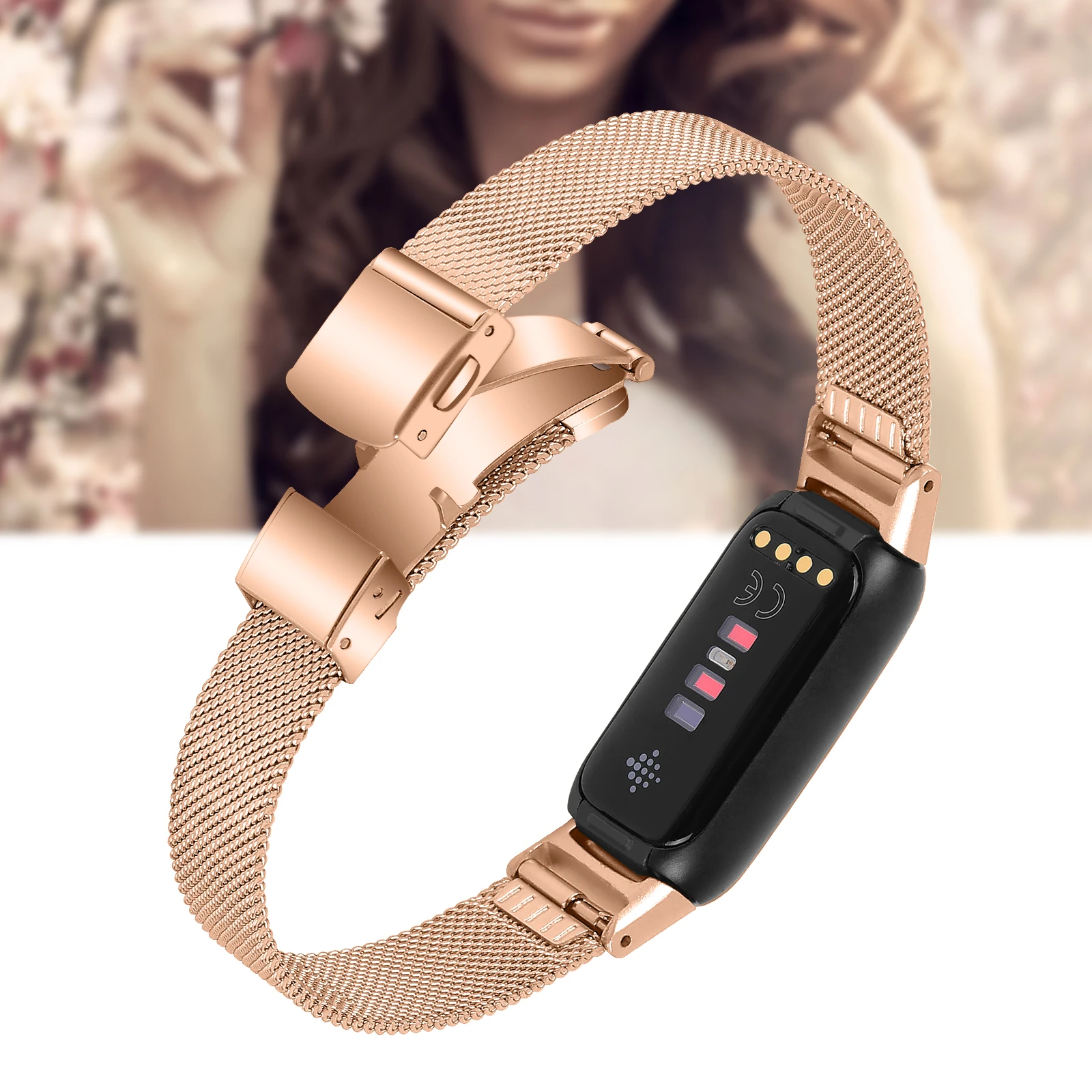 Stainless Steel Smartwatch Wristband Bracelet Replacement Accessory