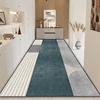 Modern Luxury Long Corridor Carpet Non-slip Stairway Hallway Stairs Decoration Rugs Washable Kitchen Mat Customizable Aisle Rug 3