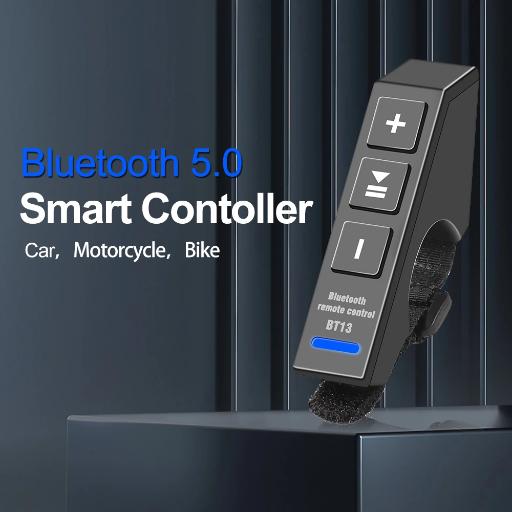 Motorcycle Media Button Remote Controller for IOS Android