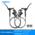 TANKE MT200 Bike Hydraulic Disc Brake MTB Brake BL BR 800/1600mm Bicycle Brake 2 Piston 3 Finger Steel Lever Bike Parts Upgrade 11