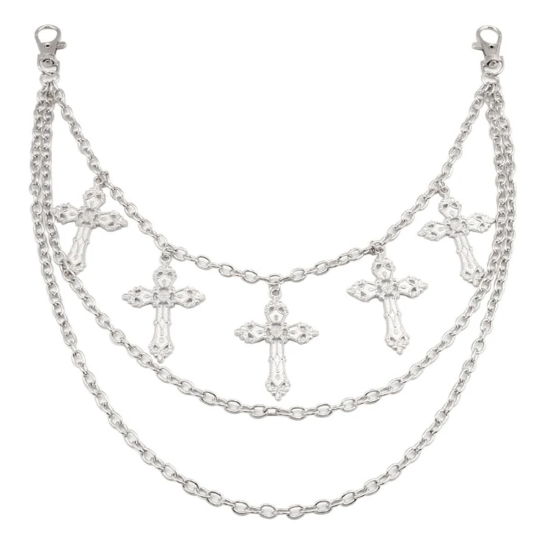 Punk Y2K Harajuku Side Chain On Jeans Pants Influencers Same