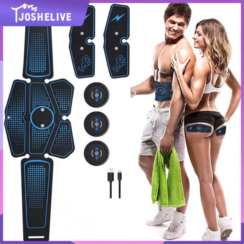 

Тренажер для мышц живота, электрический стимулятор пресса, тренажер для похудения и фитнеса, тренажер для домашнего тренажерного зала