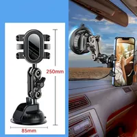 Car Phone Mount Video Recording Universal Magic Arm Suction Car Phone Holder Mount Windshield Window Glass Vlog Shooting 6