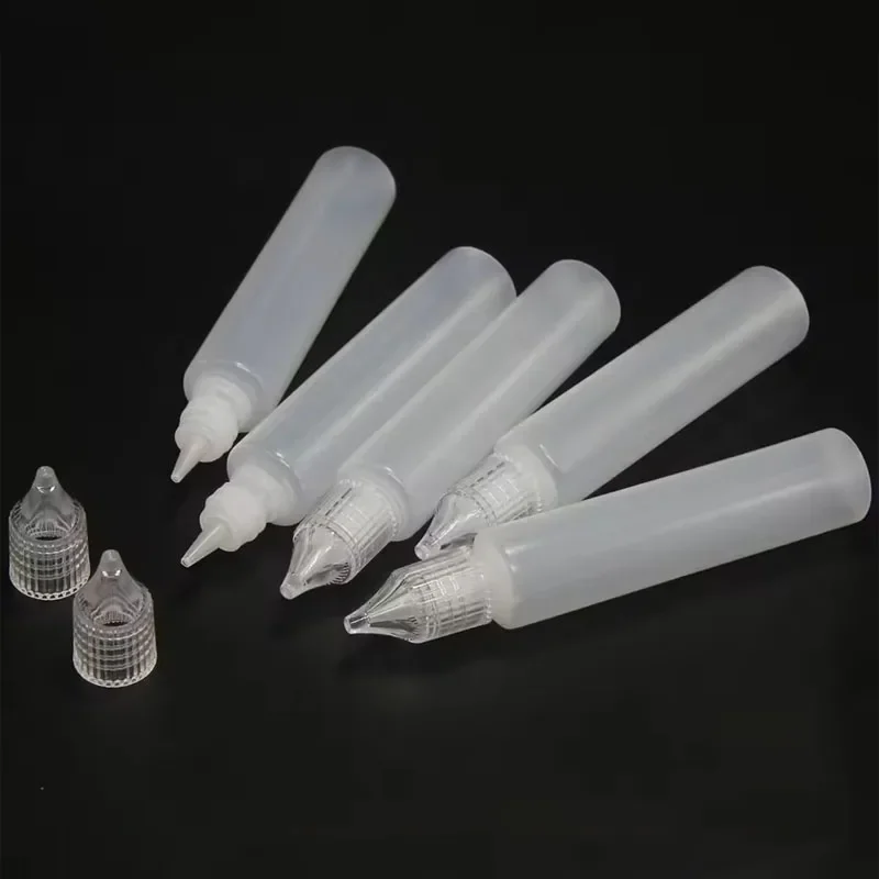 Plastic Dropper Bottle 10/15/30/50ml For Ink Oil Pigment Container