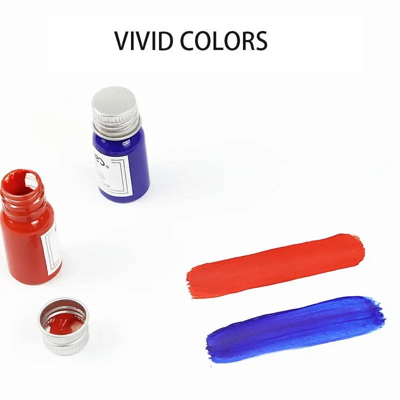 Fabric Paint Set 12/36 Colors 10ml/Tube for Clothes Canvas fabric paint set