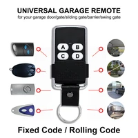 Universal Garage Door Remote Control 433.92MHz Duplicator Clone 433-868MHz Rolling Code&Fixed Code Gate Keyfob Controller Opener 2