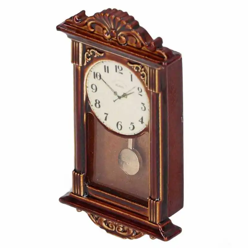 1:12 Vintage Dollhouse Wall Clock Radio TV Sewing Machine Vintage Camera Mirror Photo Frame Wooden Miniature Doll House Decor 4 1:12 Vintage Dollhouse Wall Clock Radio TV Sewing Machine Vintage Camera Mirror Photo Frame Wooden Miniature Doll House Decor 4