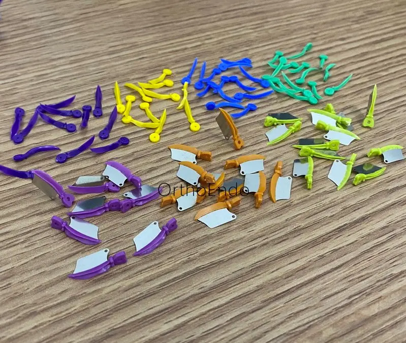 50 Cunei Dentali Per Matrice - Per Preparazione Diastema E Protezione