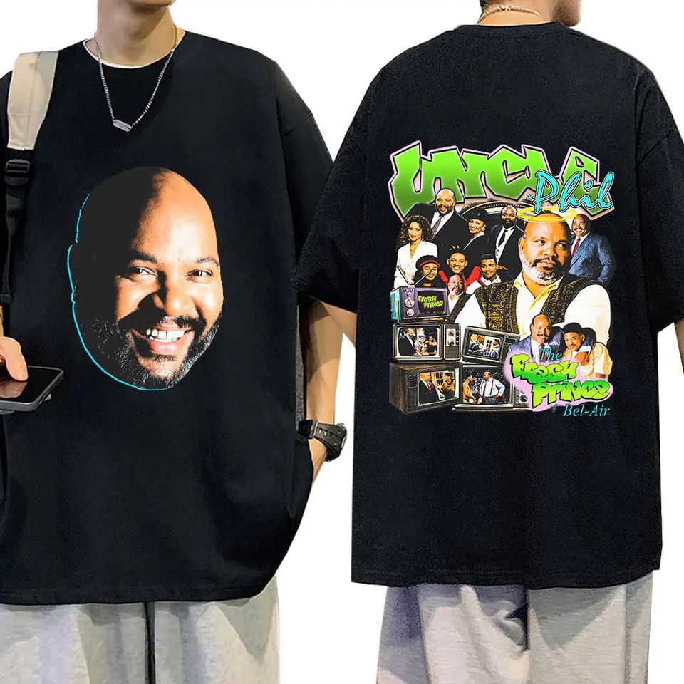 トップス FRESH PRINCE WILL SMITH VINTAGE TEE XL Fresh Prince Bel Air Will Smith Cool T Shirt Retro Vintage