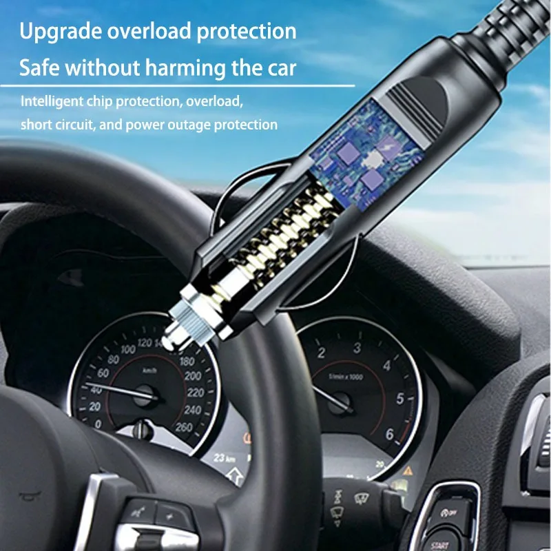 Car air pump Wireless dual power digital display air pump Tire Portable smart digital display