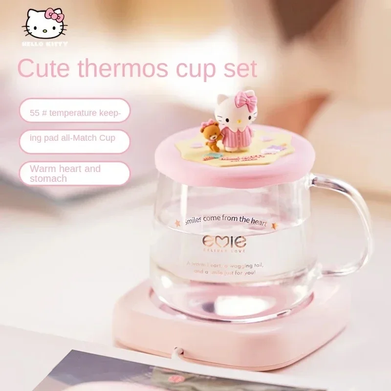 New USB Warmer Cup Hot Drinks Cup Door Mat Insulation 55&deg;C Heated Heating Stand Office Beverage Thermos Mug