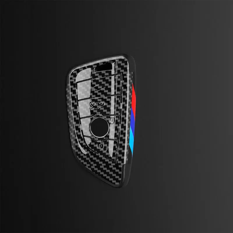 Carbon Fiber Remote Keybox Housing Protective Cover Suitable For BMW F10 F20 F22 F30 F32 F48 F15 F25 G30 G01 G05 G07 key case cover,car key shell