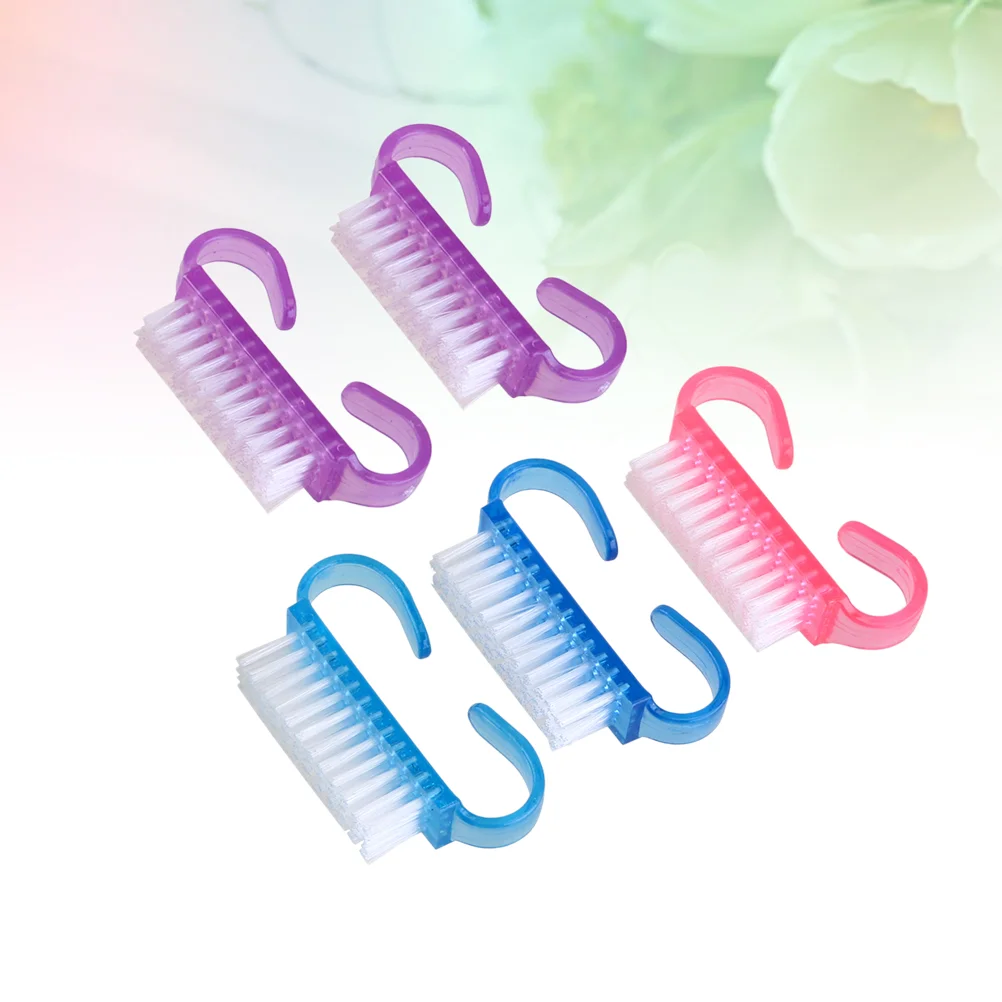 

5pc nail brush for cleaning fingernails, nail nail cleaner brush stiff nail brush nail tool for brush cleaner Tech Products