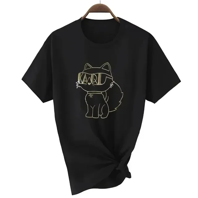 2025 été mode T-Shirt femmes T-Shirt marque à manches courtes élégant femmes T-Shirt concepteur classique haut femmes vêtements 1