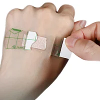 120pcs/set Transparent Waterproof Band Aid Hemostasis Strips Patches  First Aid Adhesive Dressing Wound Plaster Bandage 1