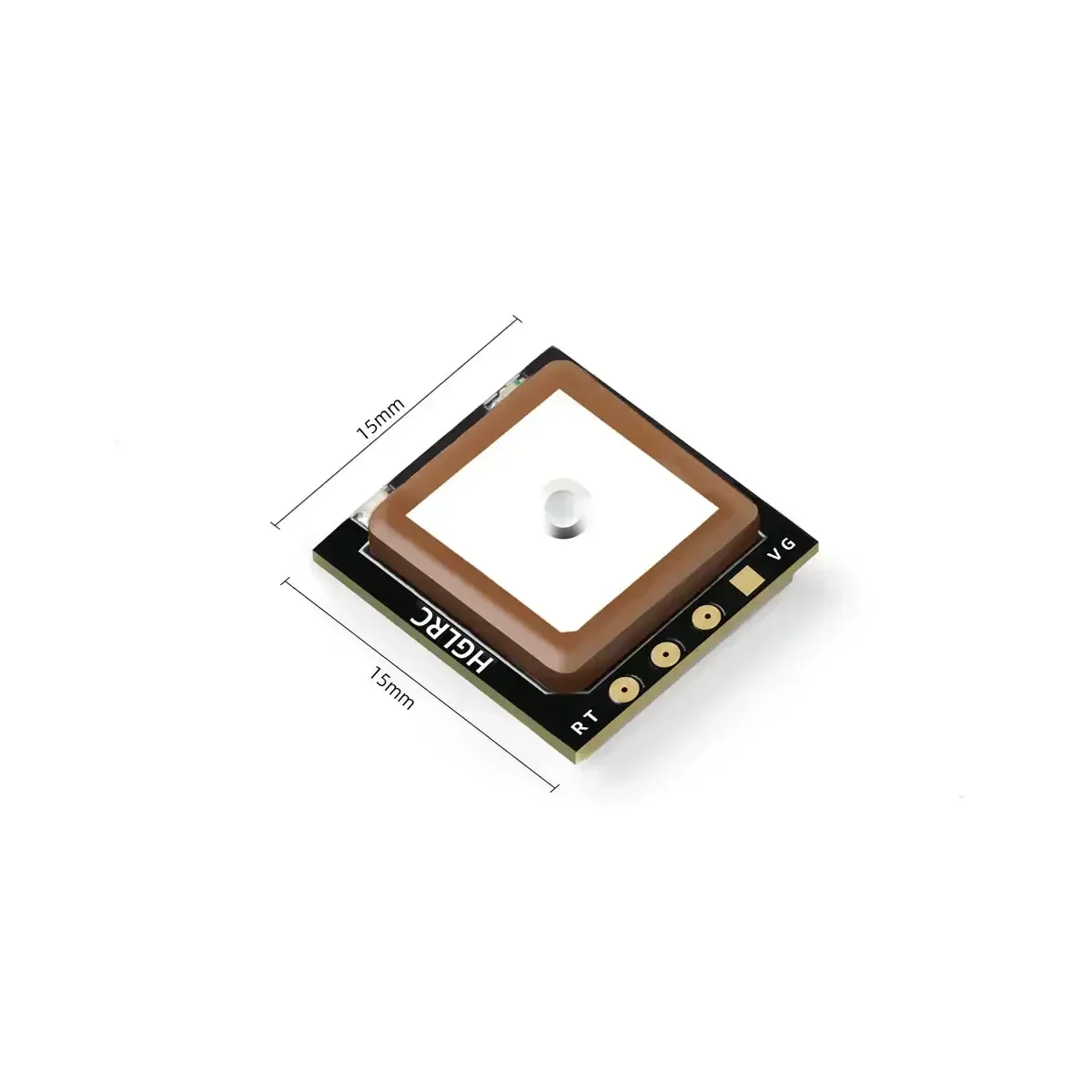 HGLRC M100 MINI M10 GPS Module Built-in Ceramic Antenna 15x15mm thumbnail 3