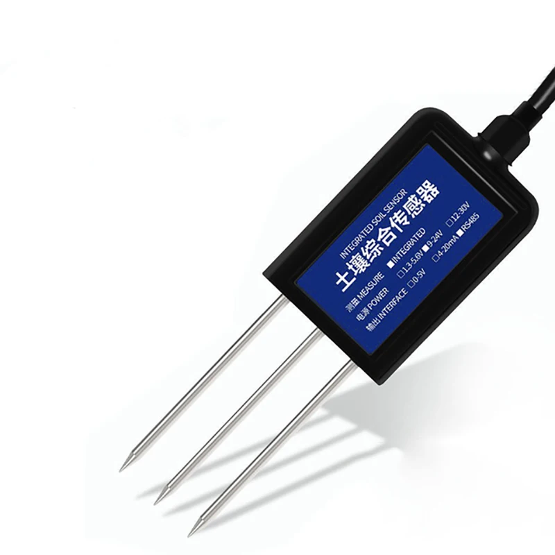 485 농업 토양 온도 및 습도 센서 ph NPK 수분 ec 감지 기기, 다산 영양소 온실