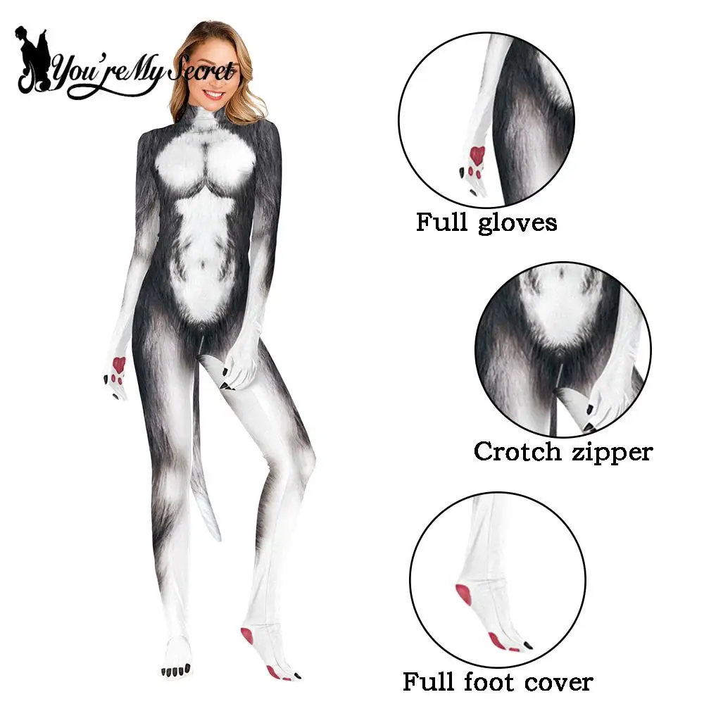 Realistic wolf costume for sale