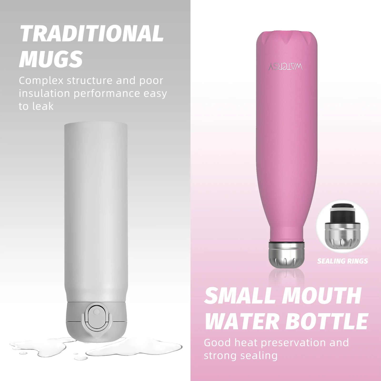 500ml Stainless Steel Thermal Bottle 6