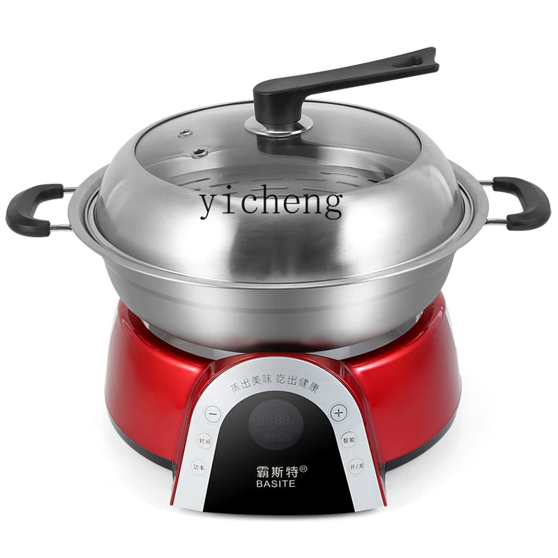 Tqh Multi-Functional Household Seafood Steam Pot Smart Electric Steamer Commercial Steam Hot Pot Fast Seafood Steamer