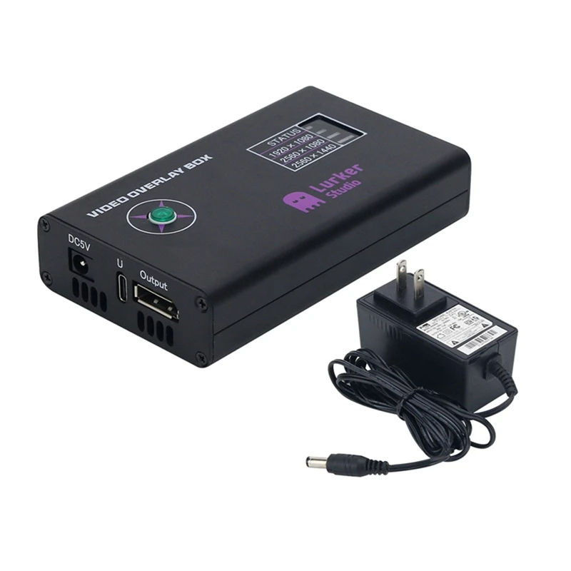 

Dmalurker 2K (144Hz) Video Overlay Box DMA Video Overlay Box For Silver Shield Leet Captain Terminator DMA (US Plug)