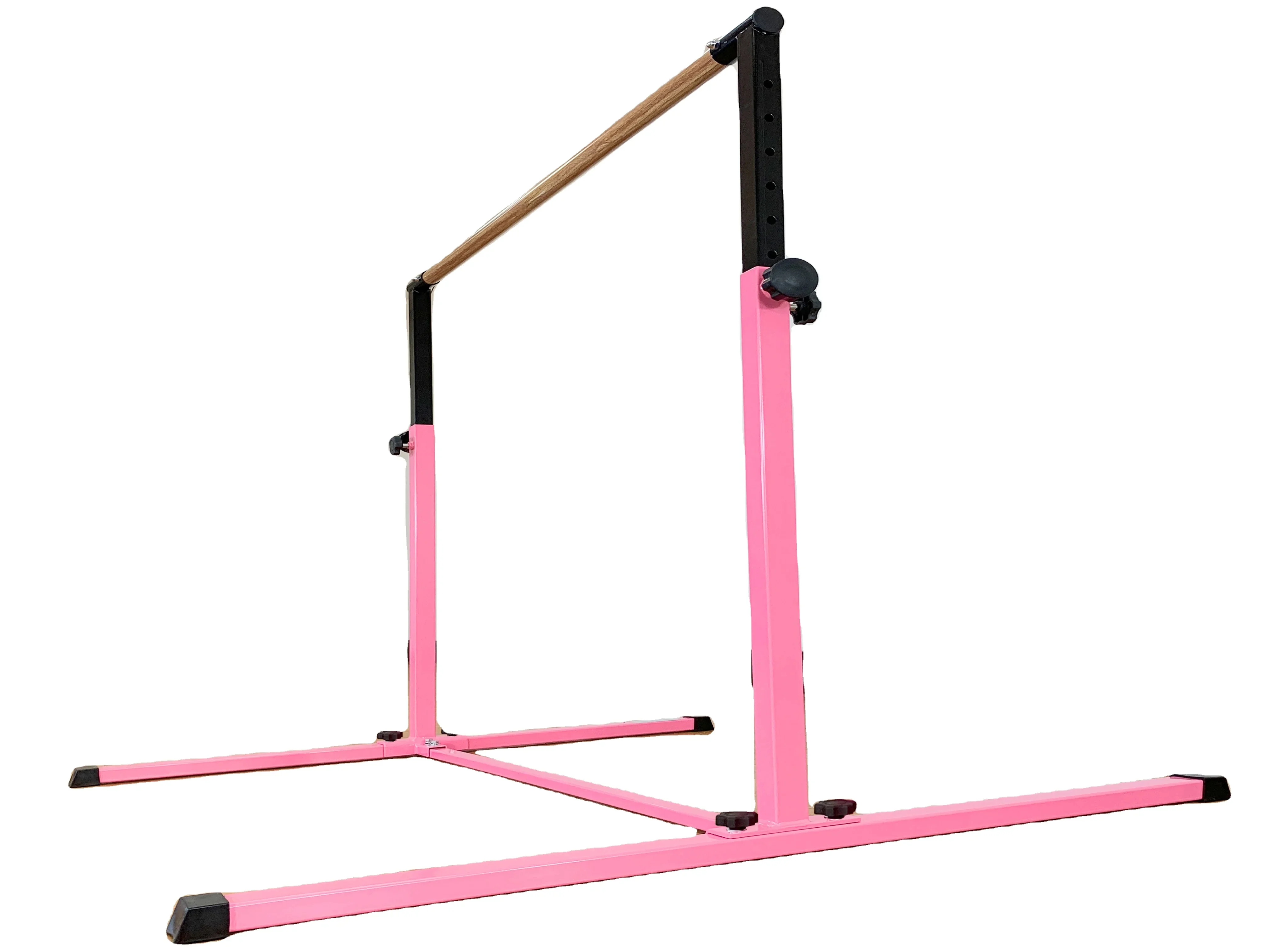 Junior cheaper Gymnastic training bar,popular purple height adjustable gymnastic kip bar 100% quality tested by factory