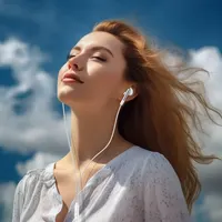 TOPK-Écouteurs intra-auriculaires avec microphone, contrôle du volume, prise jack 3.5mm, universel, pour iPhone et Android 6