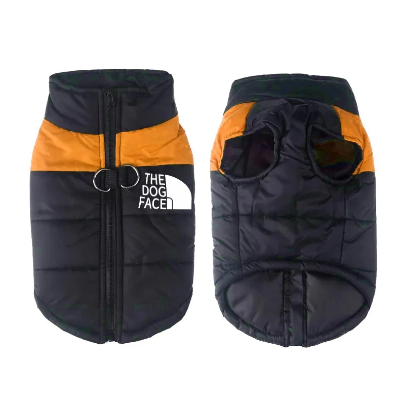Pet Dog Clothes Winter Warm Big Dog Coat Puppy Clothing Waterproof Pet Vest Jacket For Small Medium Large Dogs
