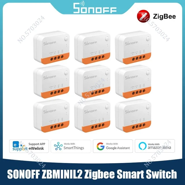 Sonoff ZBMINI-L2 Extreme Zigbee 3.0 NO Neutral Wire Required Smart Switch  Zigbee Dongle-E Zigbee Gateway Bridge Hub Via eWelink - AliExpress